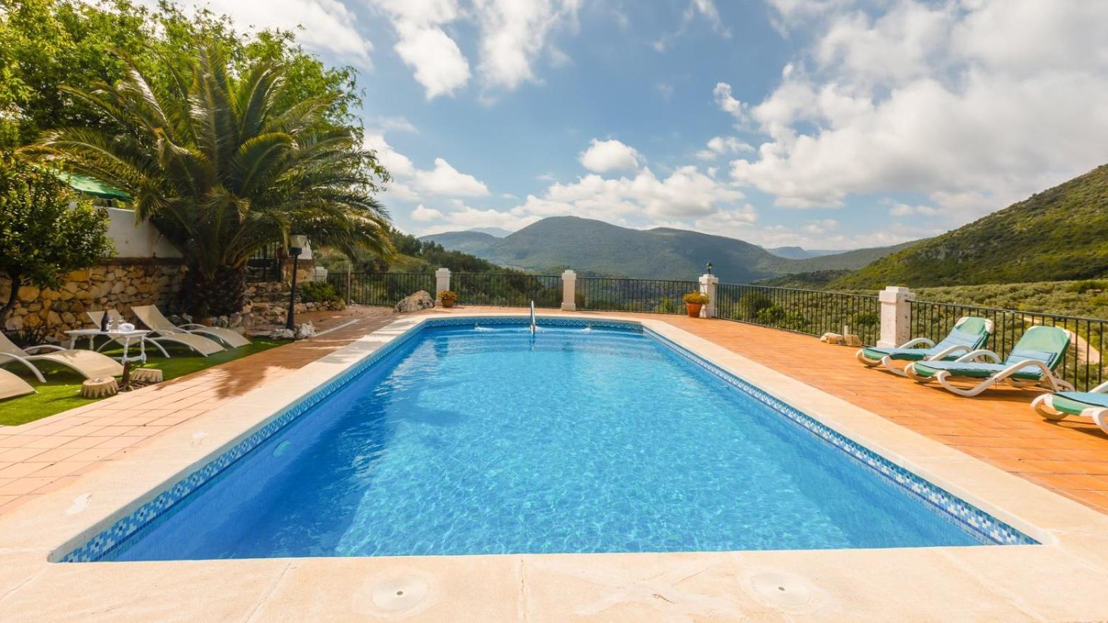 Vila Cortijo Entresierras Carcabuey Exteriér fotografie